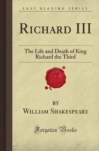 The Life and Death of Richard The Third Reader