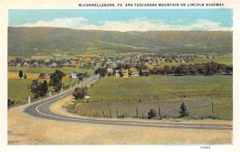 The Lincoln Highway On Tuscarora Mountain Pennsylvania 1939 Souvenir Detachable Postcard Album PDF