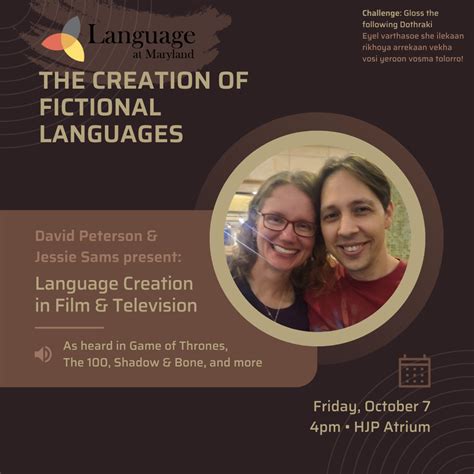 The Linguistic Legacy of David Peterson: Crafting Languages for Epic Tales