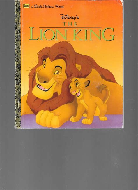 The Lion King Disney The Lion King Little Golden Book