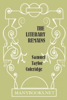 The Literary Remains of Samuel Taylor Coleridge Volume 3 Epub