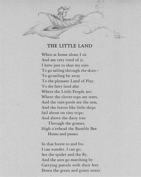 The Little Land Poetry for Children Reader