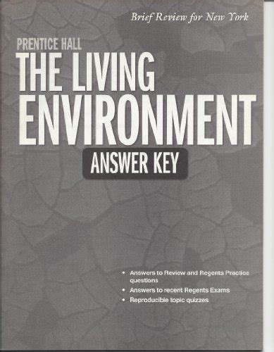 The Living Environment Answer Key Doc