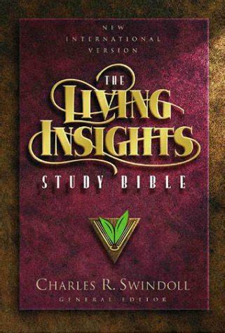 The Living Insights Study Bible Thumb Indexed Green Reader