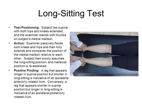 The Long Sit Test: A Simple Tool to Measure Flexibility