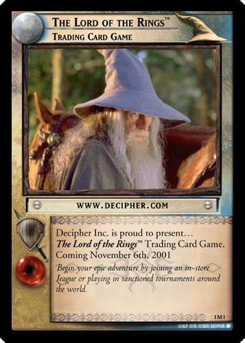 The Lord Of Ringstm Trading Card Game Answers Doc