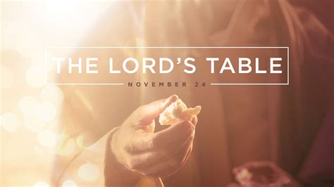 The Lord s Table Reader