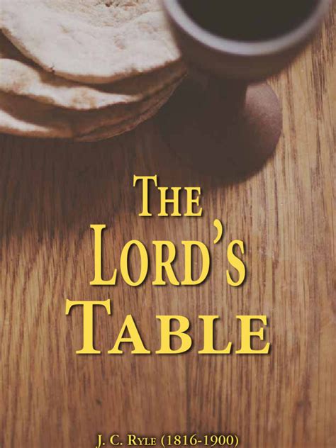 The Lord s Table PDF