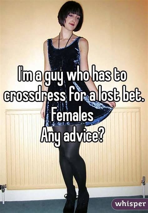 The Lost Bet Crossdress: A Guide to Navigating an Embarrassing Situation