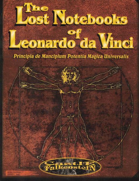 The Lost Notebooks of Leonardo da Vinci Castle Falkenstein Doc