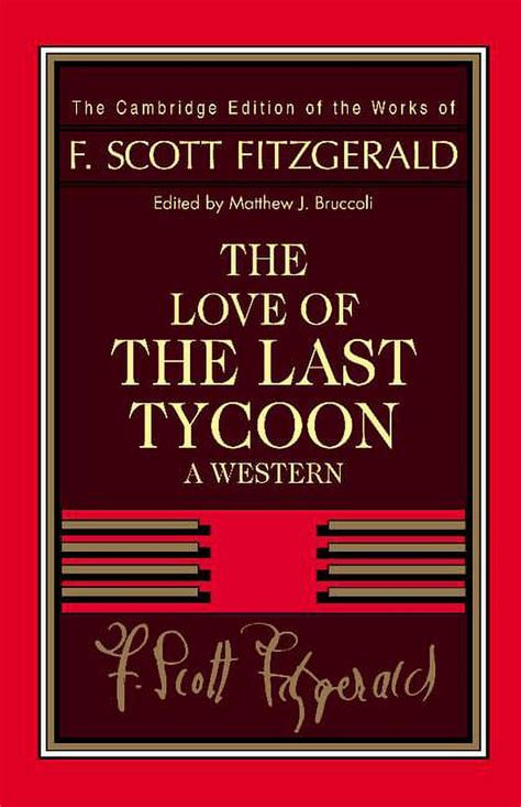 The Love of The Last Tycoon A Western Epub