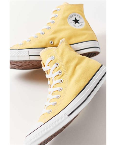 The Luminous Legacy of Yellow High Top Converse: A Timeless Fashion Icon