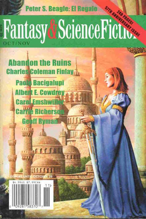 The Magazine of Fantasy and Science Fiction September 2006 Vol 111 No 3 Reader