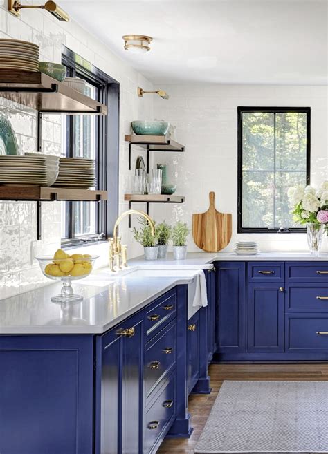 The Magic of Blue Cabinets