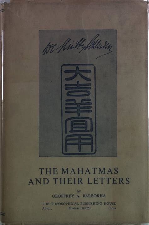 The Mahatmas and their Letters 1st Edition Epub