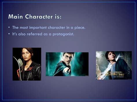 The Main Characters: