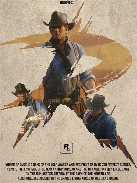 The Making of the RDR2 Poster