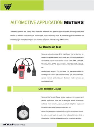 The Many Applications of Meters