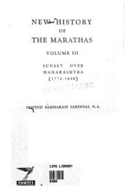 The Marathas Vol. 3 1st Edition Epub