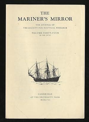 The Mariners Mirror ( The Journal of the Society of Nautical Research ) Volume 19 No 1 Jan. 1933 Ebook Doc