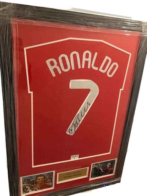 The Market for Signed Ronaldo Shirts