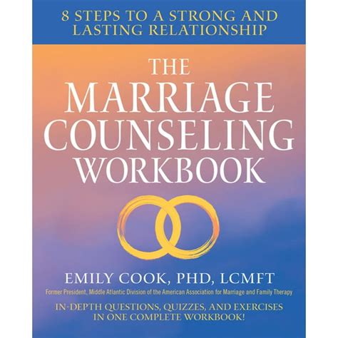 The Marriage Counseling Workbook 8 Steps to a Strong and Lasting Relationship Epub