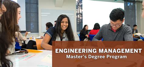 The Master of Engineering Engineering Management: Empowering Leaders in the Engineering Field