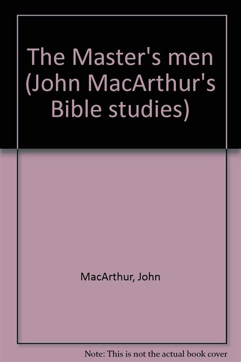 The Master s men John MacArthur s Bible studies Epub