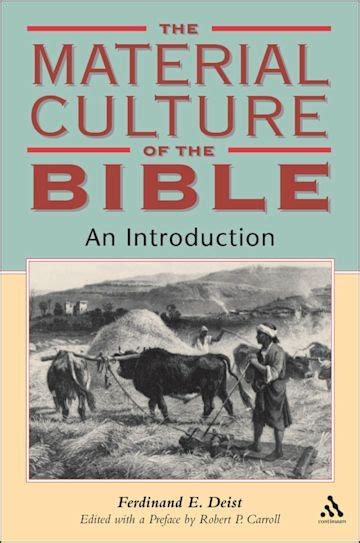 The Material Culture of the Bible: An Introduction (Biblical Seminar) PDF