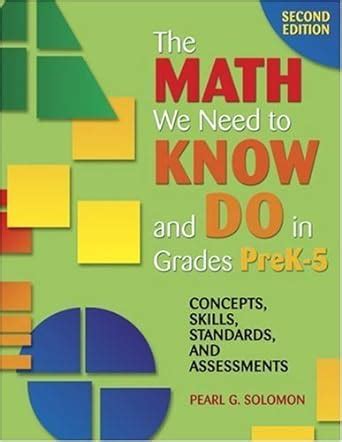 The Math We Need to Know and Do in Grades 69 Concepts Reader