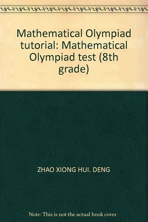 The Mathematical Olympiad tutorials and eighth grade (fourth edition)(Chinese Edition)(Old-Used) Ebook Epub