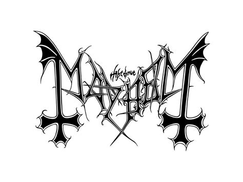 The Mayhem Logo: A Symbol of Death and Destruction