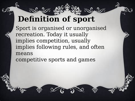 The Meaning Of Sports Reader