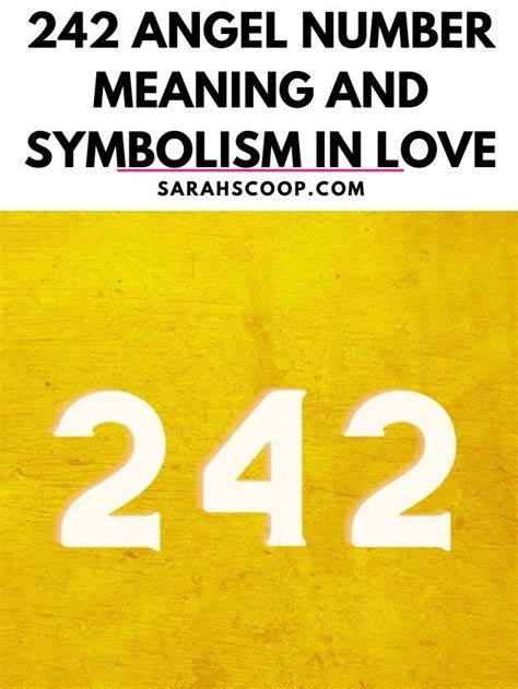 The Meaning of 242