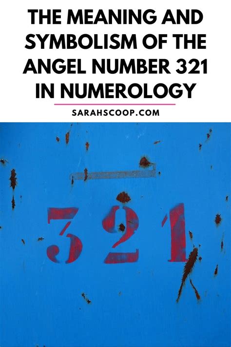 The Meaning of 321 in Numerology