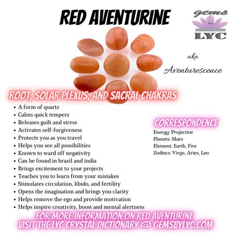 The Meaning of Aventurine Red