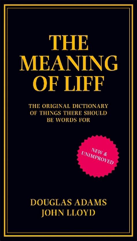 The Meaning of Liff by Adams Douglas Lloyd John 1983 Reader