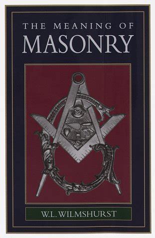 The Meaning of Masonry PDF