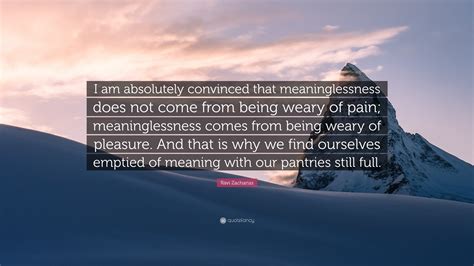 The Meaning of Meaninglessness Reader