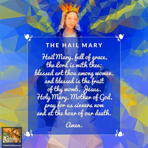 The Meaning of the Hail Mary Prayer