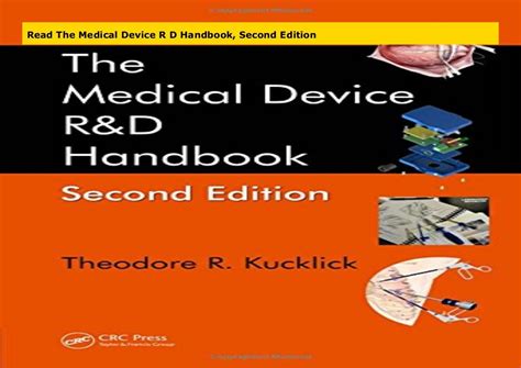 The Medical Device RandD Handbook Second Edition Epub
