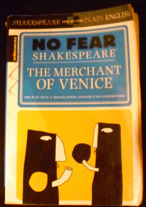 The Merchant of Venice SparkNotes No Fear Shakespeare Kindle Editon