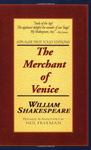 The Merchant of Venice The Applause Shakespeare Library Epub