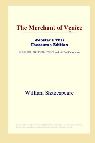 The Merchant of Venice Webster s Thai Thesaurus Edition PDF