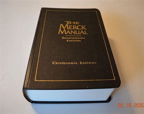 The Merck Manual of Diagnosis and Therapy 17th Edition Centennial Edition