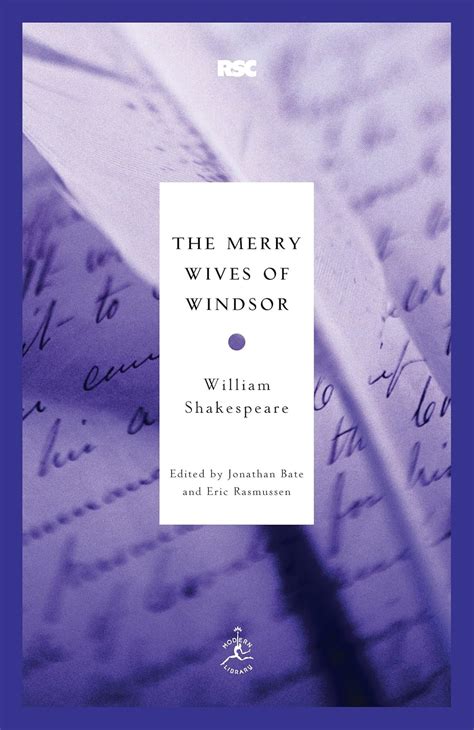 The Merry Wives of Windsor Modern Library Classics Reader