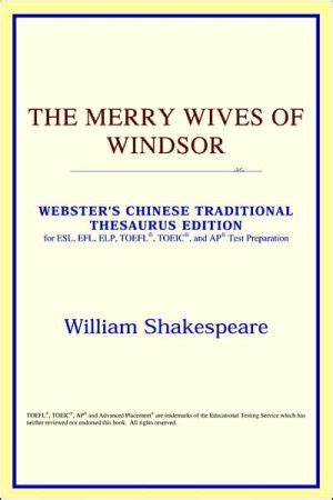 The Merry Wives of Windsor Webster s Wolof Thesaurus Edition Kindle Editon