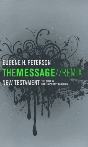 The Message REMIX New Testament 2012 Student Planner Edition Doc
