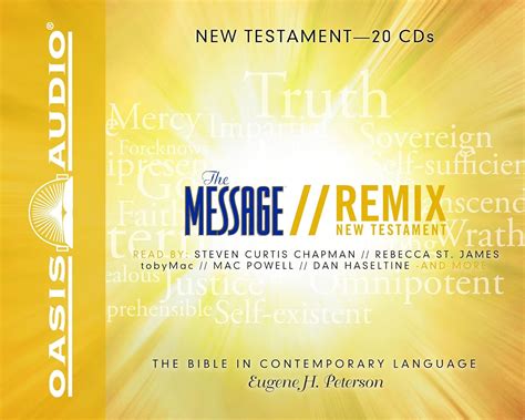 The Message Remix Remix the New Testament Kindle Editon
