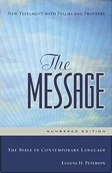 The Message The Bible in Contemporary Language New Testament with Psalms and Proverbs Epub